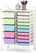 BECOMFORT 15-Drawer Rolling Cart by BECOMFORT