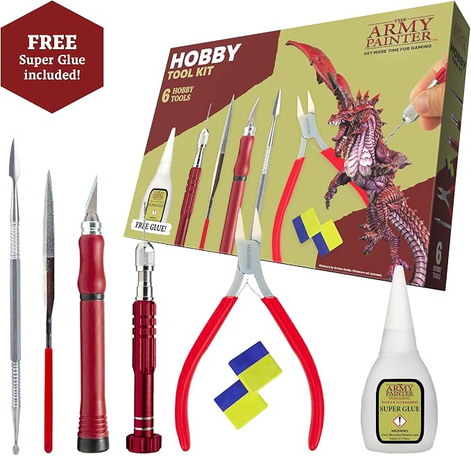 The Army Painter, Hobby Tool Kit | Lima, tronchesina, strumento per scolpire - Image 2