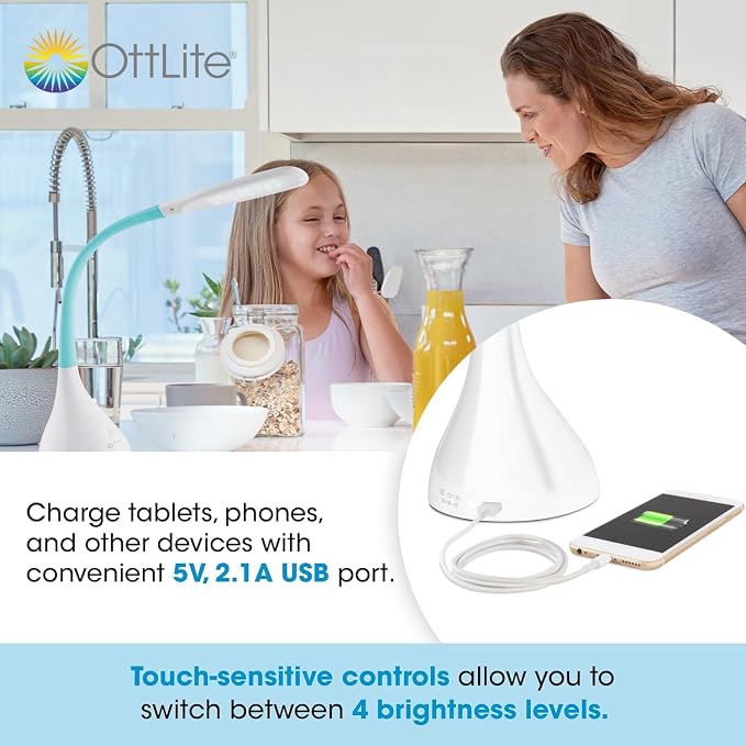 OttLite Creative Curves LED Desk Lamp - Image 2