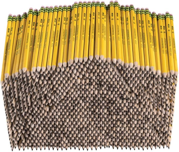 Ticonderoga Wood-Cased Pencils, Pre-Sharpened, 2 Boxes | 2 HB Soft, 2000 - Image 6