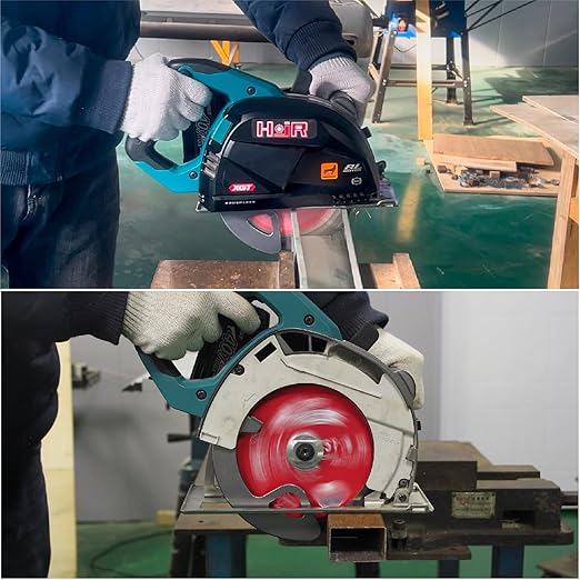 Metal Cutting Circular Saw Blade, Steel and Stainless Steel Cutting, The Cutting Head uses a Special Anti-Heat Sticking Coating with high Finish and Long Life, FMB 7 inch 45-Tooth 20mm -TA