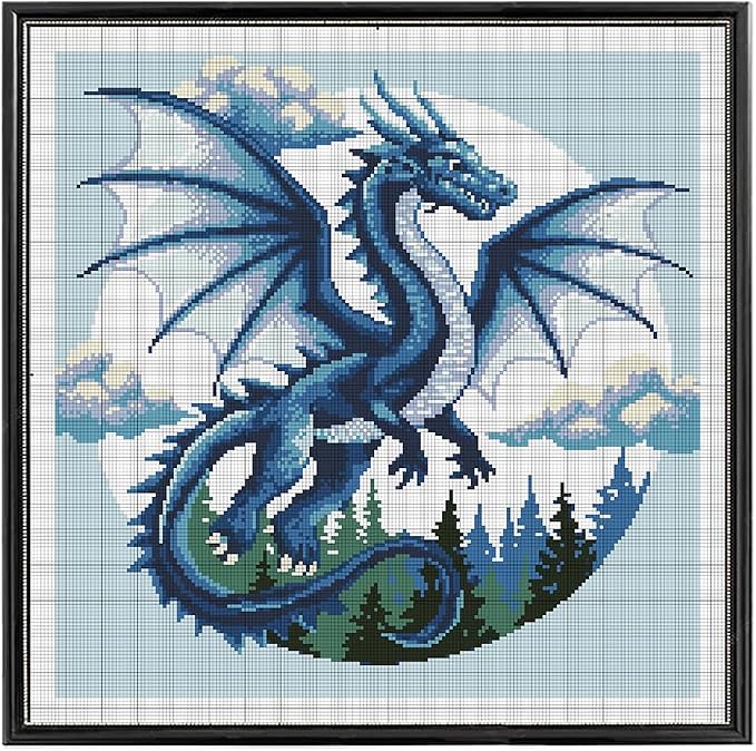 FREEBLOSS 11CT Cross Stitch Kits by FreeandCreativeCraftsArt