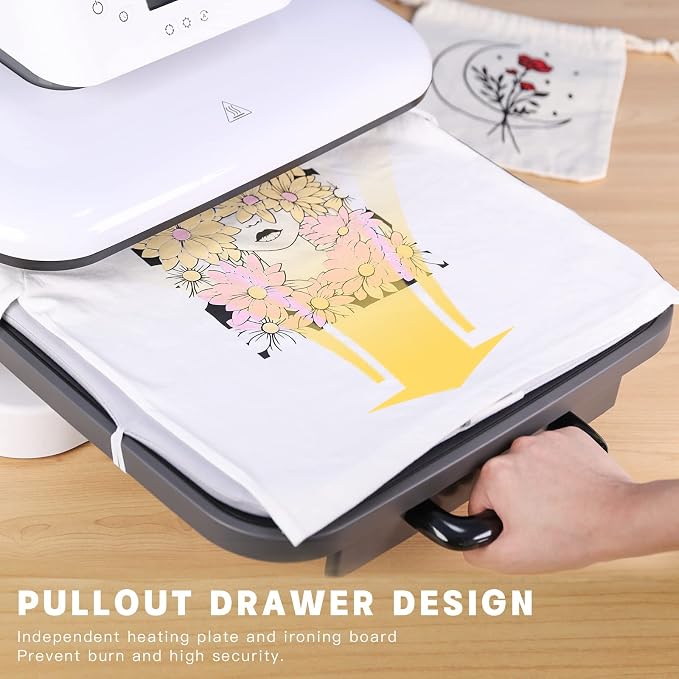 HTVRONT Auto Heat Press Machine - Image 5