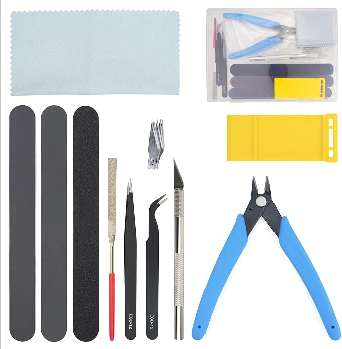 ZIIYAN 10Pcs Model Tools Craft Set Hobby Building Tools Kit by ZIIYAN