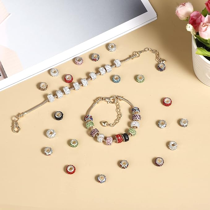20 Pcs Snake Chain Charm Bracelet Chains - Image 4