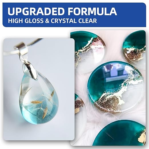2 Gallon Crystal Clear Epoxy Resin Kit - Image 2