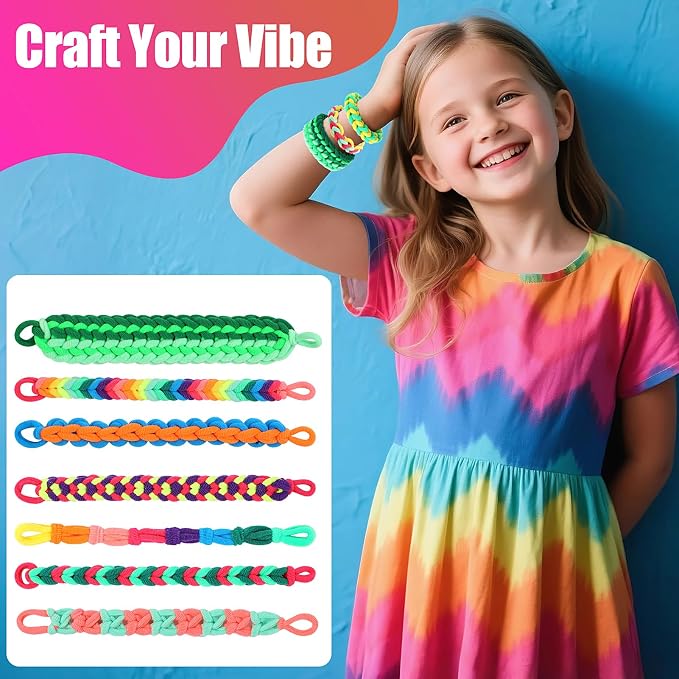 IQBOX 1000 Pcs Cloth Loom Bands Refill - Image 3