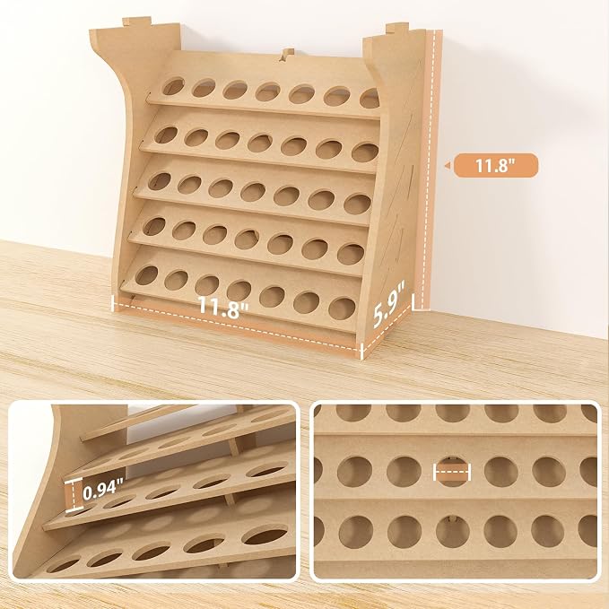 Wooden Model Organizer, Paint Rack - Image 3