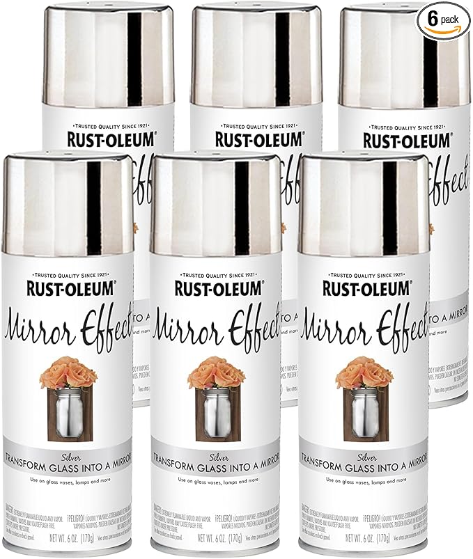 Rust-Oleum 301494-6PK Specialty Mirror Spray, 6 Ounce by Rust-Oleum