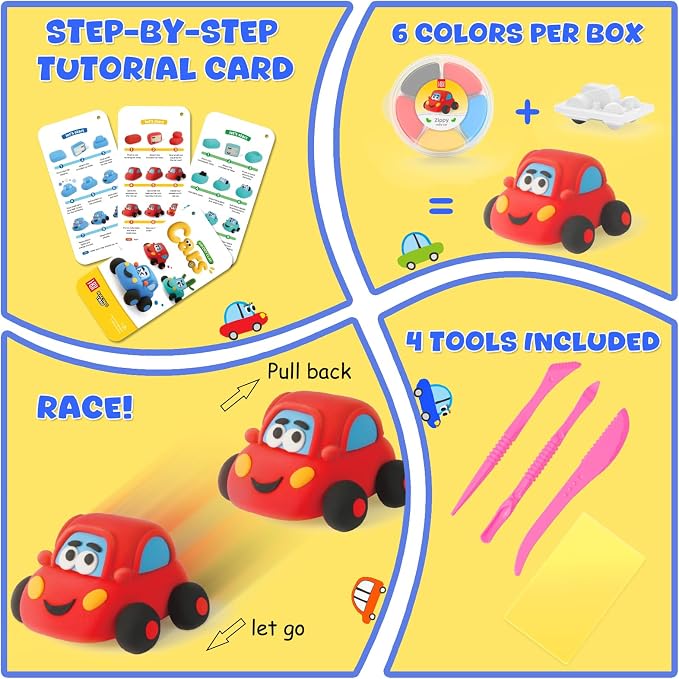 Air Dry Clay Kit for Kids - Image 4