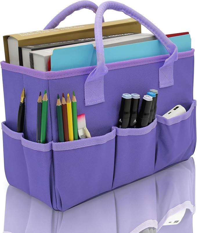 Cupohus Art Organizer Craft Storage Tote Bag by Cupohus