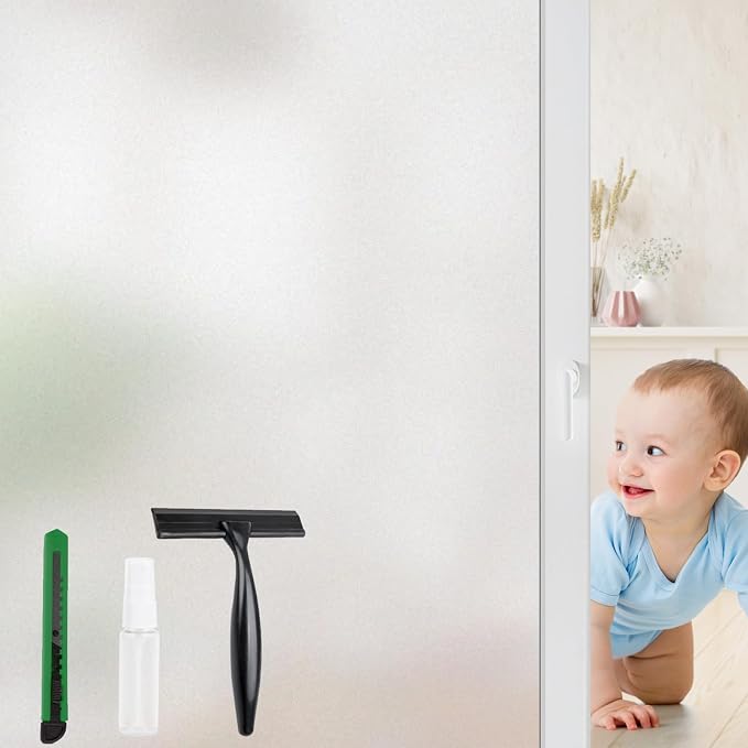 STATINT Frosted Window Film Privacy Heat Reducing UV Control Window Coverings by STATINTWINDOWFILMS