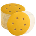 6 Inch Sanding Discs Hook and Loop, 400 Grit Sandpaper for Orbital Sander, Professional for Automotive and Woodworking, 100 Pack
