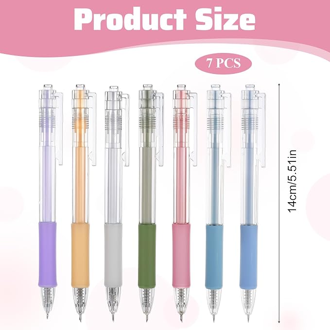 7 Pcs Knife Pen Craft Cutting Tools Utility Knife Paper Cutter Retractable Pen - Image 2