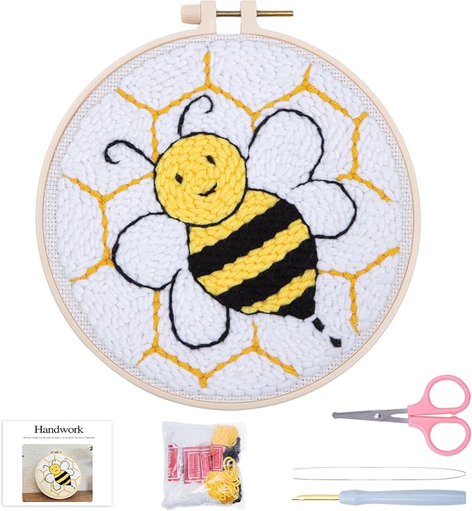 Louise Maelys Beginners Punch Needle kit, by LouiseMaelys