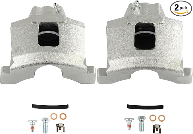 SCITOO 184015 184014 Front Left & Right Disc Brake Calipers Fit For AMC For AMX 1978-1980,For AMC For Concord 1978-1981,For Jeep For CJ7 1978-1981,For Jeep For Scrambler 1981, Single Piston