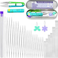 86 Pcs Beading Needle Set, 6 Sizes Big Eye Beading Needles by UOOU
