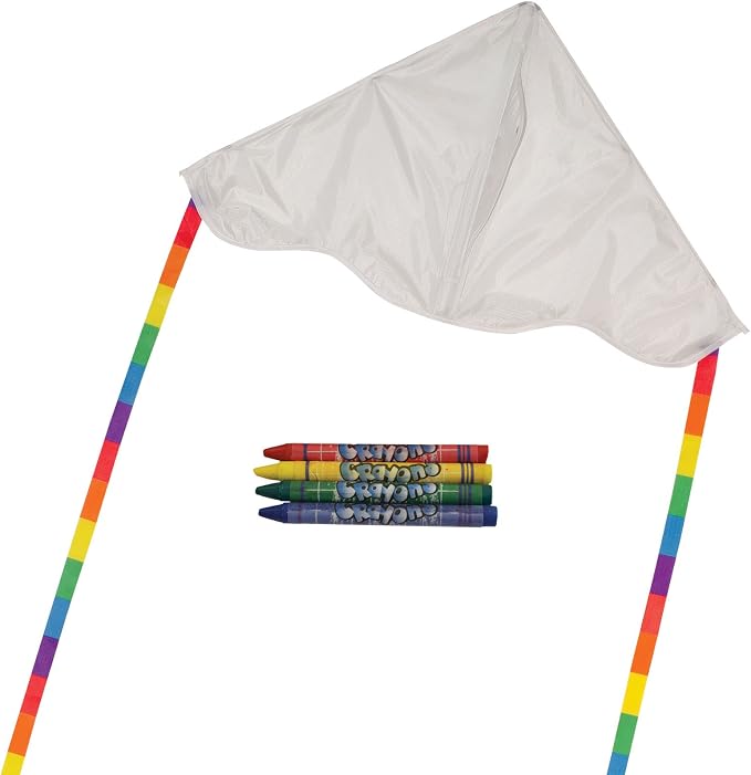 In the Breeze Coloring Delta 30-inch Kite by InTheBreezeHomePage