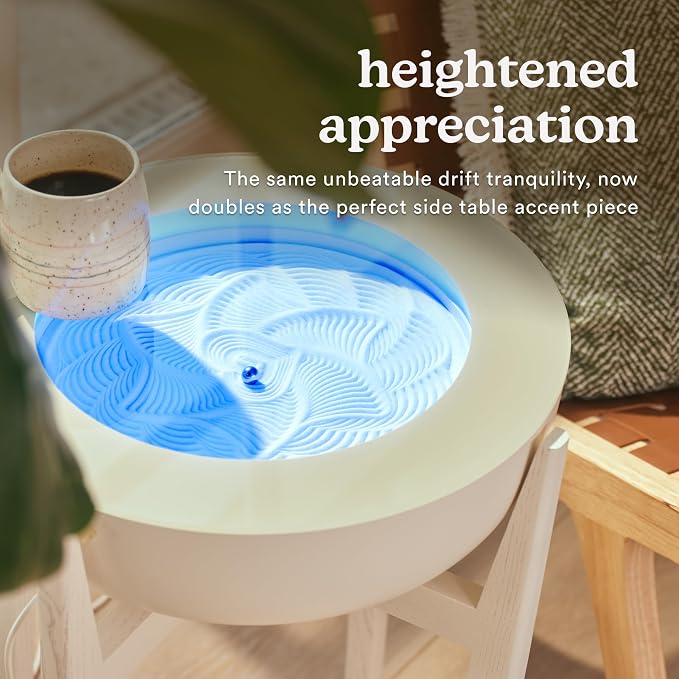 HoMedics Drift Sandscape Solid Wood Sand Table Stand 16” Compatible drift 16” - Image 6