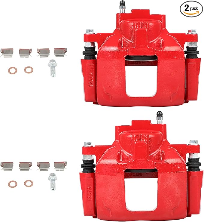 SCITOO 18B5045 18B5044 Disc Brake Calipers Assembly with Bracket Fit For Chrysler Town & Country,For Dodge Grand Caravan/Nitro,For Jeep Liberty/Wrangler,For Ram C/V 12,For VW For Routan 09-12
