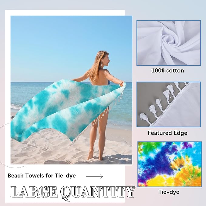 Silkfly 8 Pcs Cotton Items for Tie Dye - Image 6