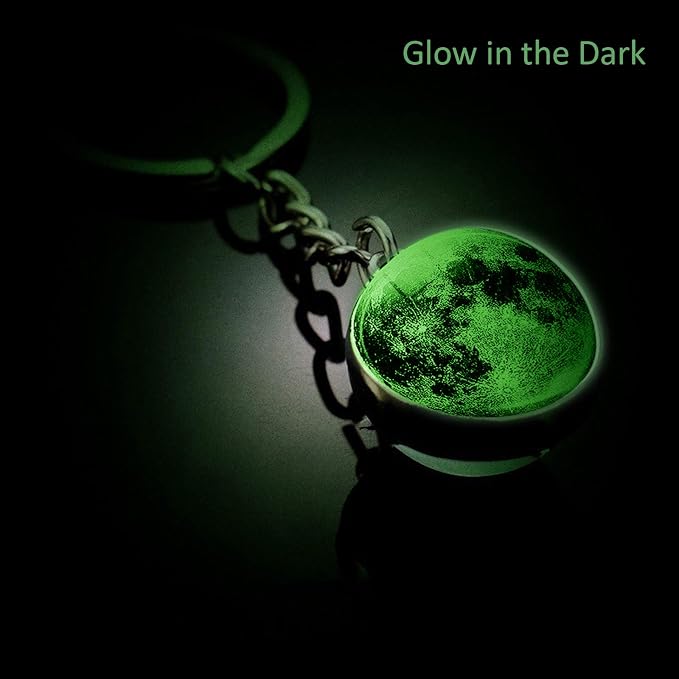 JWPavilion Solar System Planet keychain Accessories Pendant Glow In The Dark - Image 4
