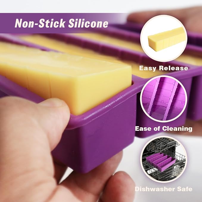 Silicone Butter Molds with Lid & Spatulas - Image 5