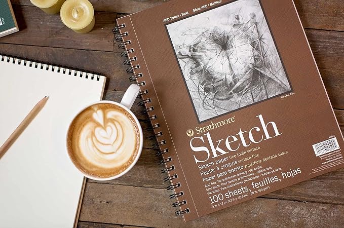 Strathmore 400 Series Sketch Pad, 9x12 inch, 100 Sheets - Image 2