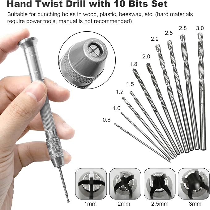 Fippy 101PCS Gundam Model Tools Kit, Hobby Building Tools Kit - Image 9