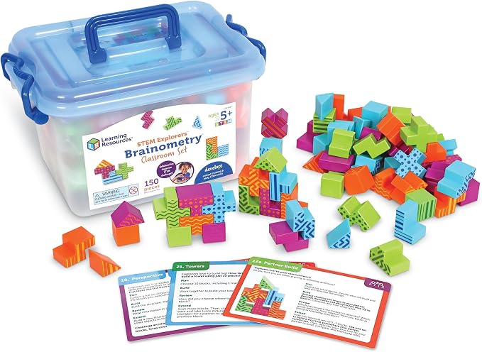 Learning Resources STEM Explorers Brainometry Classroom Set, Kids Games by LearningResources