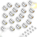 20pcs Miniature LED Lights, Warm White & Cool White Mini Electric Micro Tiny by BTFO