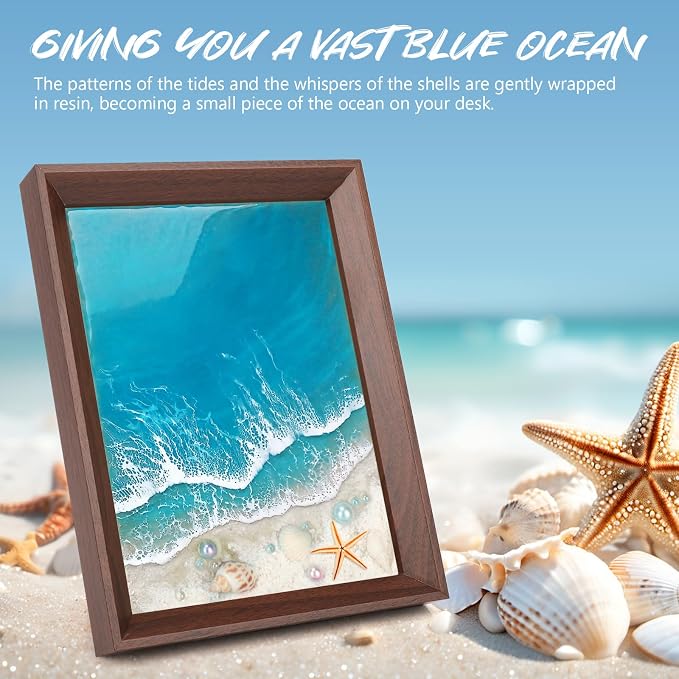 KISREL Ocean Resin Art Kit, Beginner DIY Ocean Painting Full Set of Tools + - Image 3
