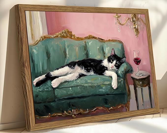 EIBEILI Cat Diamond Art Kits for Adults-Diamond Painting Kits Wall Decor | - Image 4