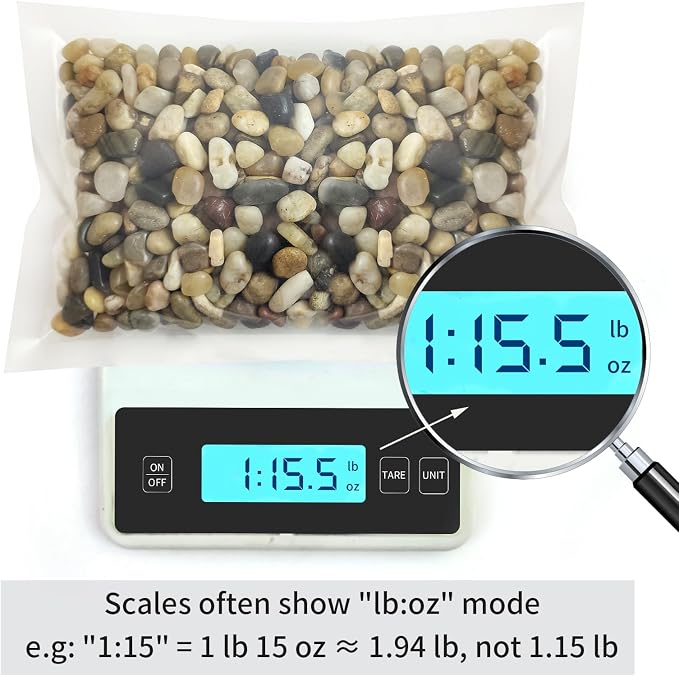 FANTIAN 2 Pounds Pebbles for Plants, 3/8 Inch Polished Pea Gravel. Decorative - Image 3