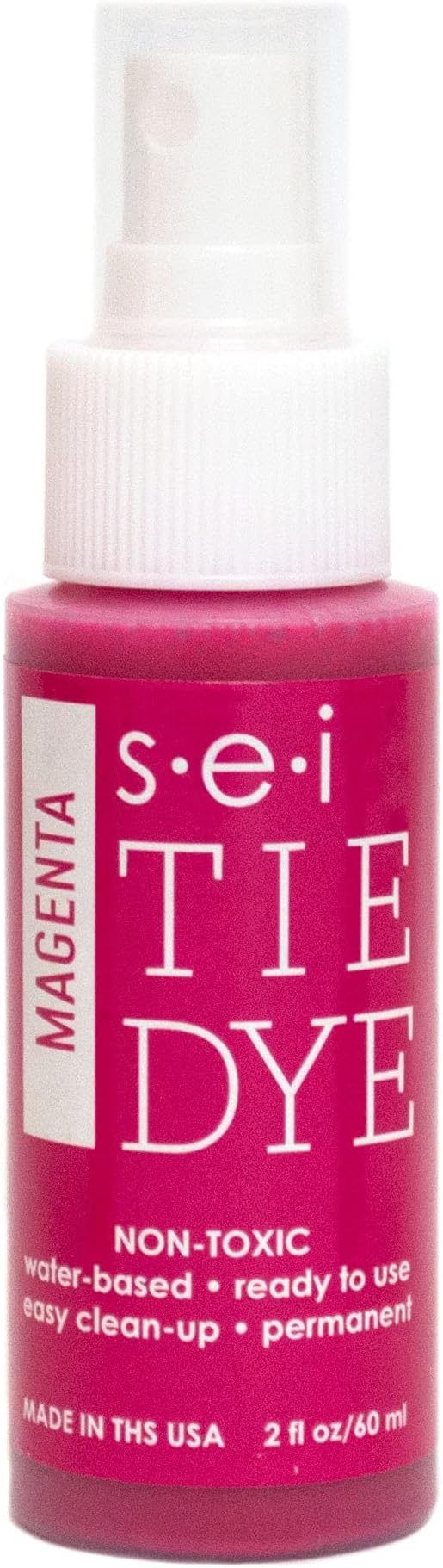 S·E·I S.E.I Desert Magenta Tie Dye Spray Bottle, 2- Ounces, Fabric Spray Dye by SEI