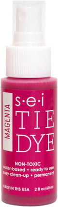 S·E·I S.E.I Desert Magenta Tie Dye Spray Bottle, 2- Ounces, Fabric Spray Dye by SEI