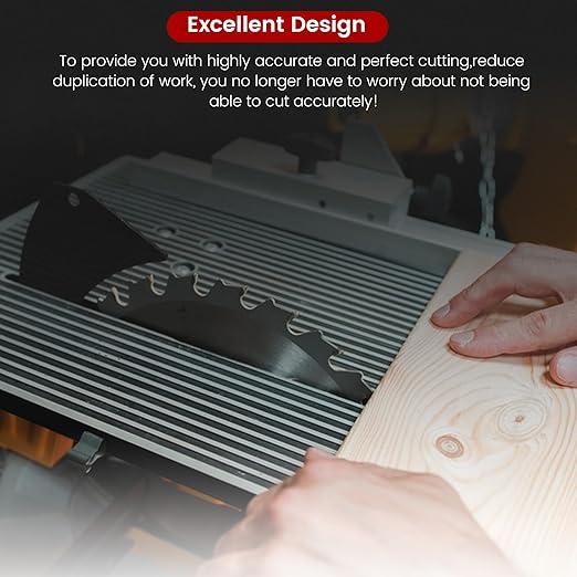 Puxyblue 4-1/2 Inch Circular Saw Blade 115MM 24T Farming & 40T Fine Finish with 3/8 Inch (9.5MM) Arbor,TCT Trim Saw Blade for Wood, Plastic and Composite Materials