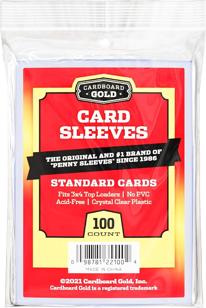 Cardboard Gold Penny Sleeves for Trading Cards by CardboardGold