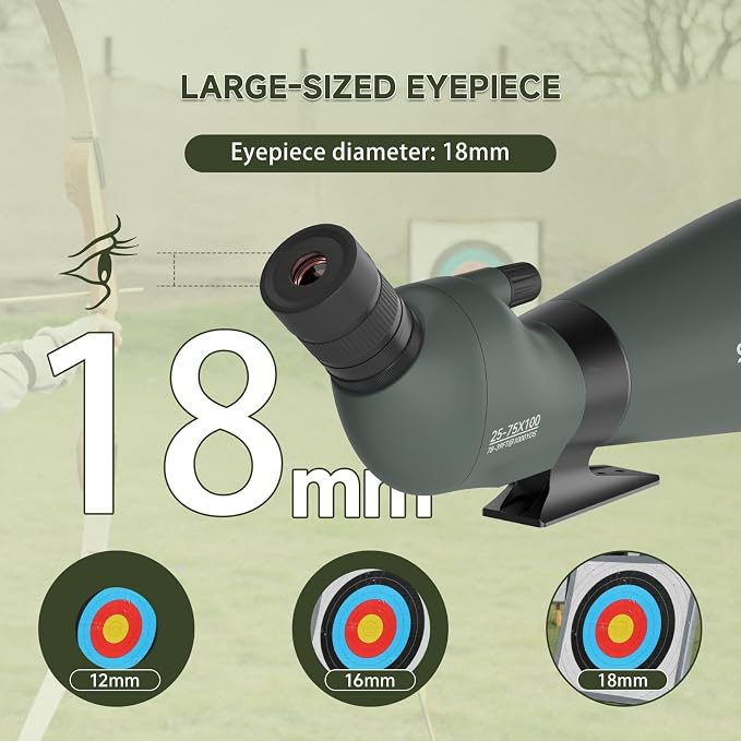 SVBONY SV28 100mm Angled Spotting Scope - Image 5