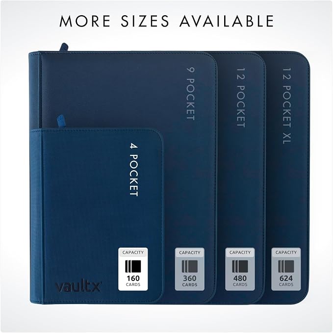 Vault X 4 Pocket Zip Trading Card Binder 160 Cards Exo-Tec | Holds 160 - Image 8