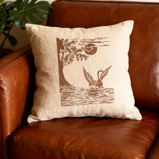 TIAMECH A4 Reusable Swan Lake Stencil - Image 8