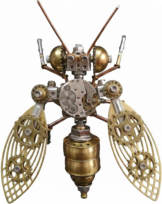 Mechanical Metal 3D Bumblebee Model Kits Puzzle by NUOSHANZS