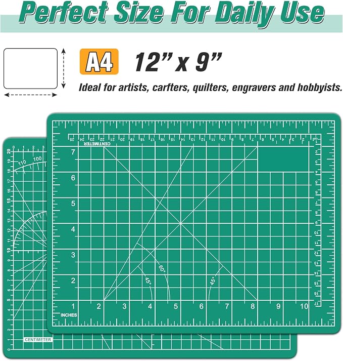 DIYSELF Cutting Mat 9in×12in, Cutting Mats - Image 2
