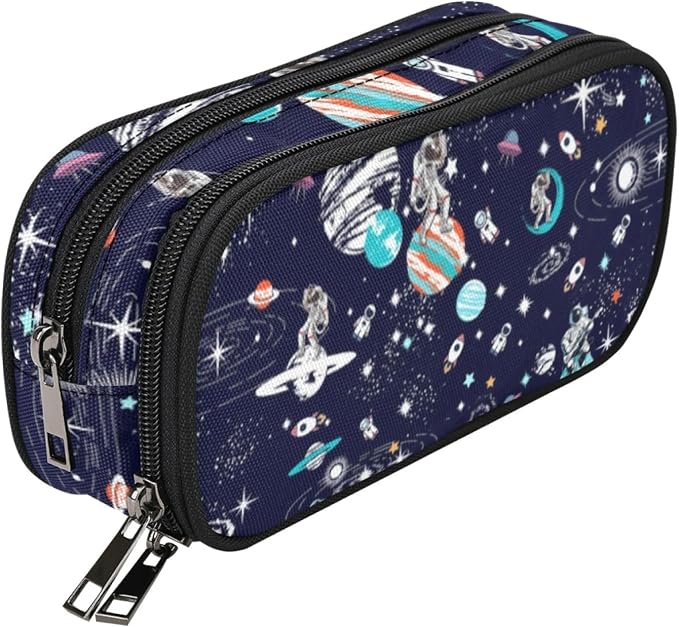 ANANGTEE Space Astronauts Music Pencil Pouch Case by ANANGTEE