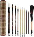 10-Piece Chinese Calligraphy Brush Set by SEAMEW
