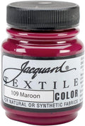 Jacquard Textile Paint 2.25 Oz Maroon by Jacquard