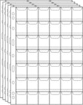 Coin Collecting Pages 5 Sheets 42 Pockets Standard 9Hole Coin Pocket Inserts by UnclePaul