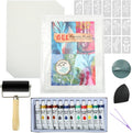 Gel Printing Plate kit by Dvehdbay