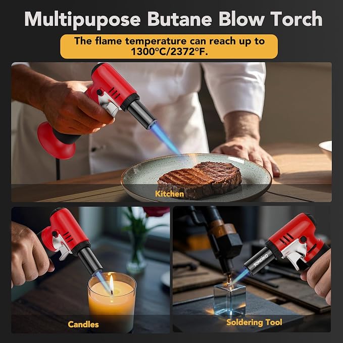 Sondiko Butane Torch Lighter - Image 6