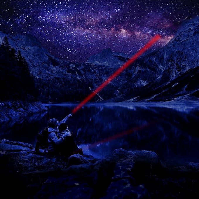 Stepless Dimming Red Light Flashlight, 620nm-630nm High Purity, Adjustable - Image 8
